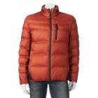 Men's Towne Hipster Puffer Coat, Size: Xl, Red Overfl
