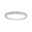 10k Gold Diamond Accent Wedding Ring, Women's, Size: 7, White