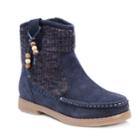 Muk Luks Kellie Women's Water-resistant Ankle Boots, Size: 10, Blue (navy)