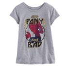 Girls 7-16 My Little Pony Tempest Shadow Good Pony Gone Bad Glitter Graphic Tee, Size: Large, Light Grey