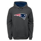 Boys 8-20 New England Patriots Energy Performance Hoodie, Boy's, Size: L(14/16), Grey (charcoal)