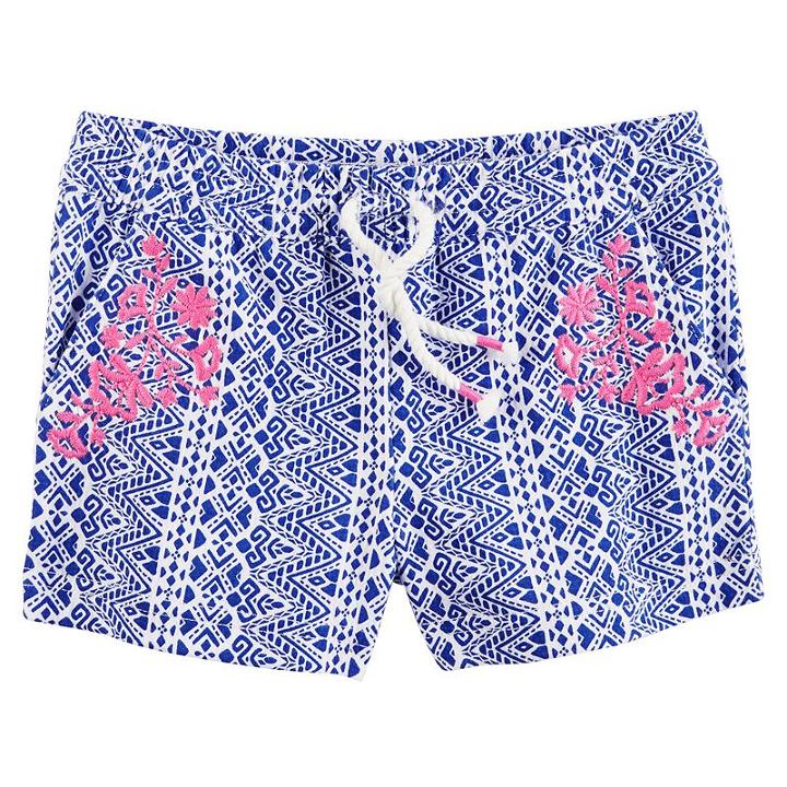 Girls 4-8 Carter's Tribal Embroidered Shorts, Girl's, Size: 7, Ovrfl Oth