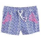 Girls 4-8 Carter's Tribal Embroidered Shorts, Girl's, Size: 7, Ovrfl Oth