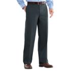 Men's Croft & Barrow&reg; Easy-care Stretch Classic-fit Flat-front Pants, Size: 30x30, Blue (navy)