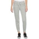 Women's Juicy Couture Solid Velour Joggers, Size: Xs, Light Grey
