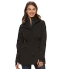 Women's Free Country Hooded Soft Shell Anorak Jacket, Size: Large, Black