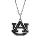 Fiora Sterling Silver Auburn Tigers Team Logo Pendant Necklace, Women's, Size: 16, Grey
