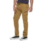 Men's X-ray Belted Cargo Pants, Size: 40, Brown
