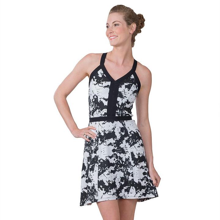 Women's Soybu Amble Fit & Flare Dress, Size: Xl, White Oth