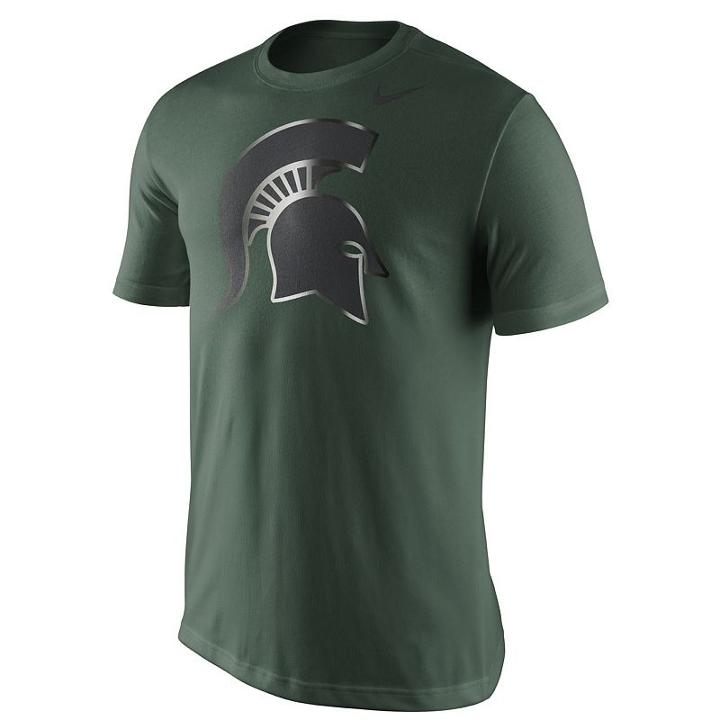 Men's Nike Michigan State Spartans Champ Drive Tee, Size: Xxl, Green