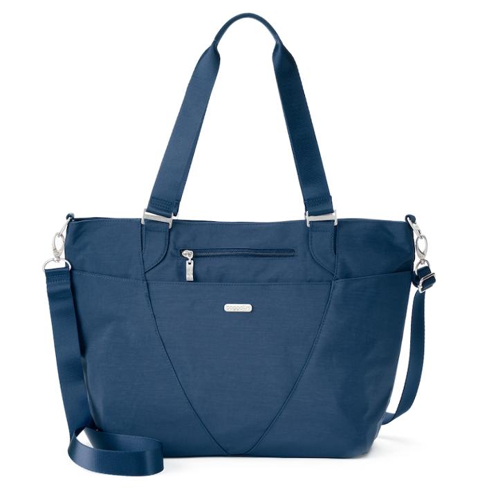 Women's Baggallini Avenue Convertible Tote Bag, Med Blue