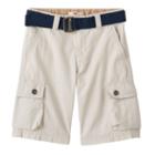 Boys 4-7x Levi's Belted Rip-stop Cargo Shorts, Boy's, Size: 4, Med Brown
