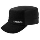 Men's Kangol Flexfit Textured Wool-blend Army Cap, Size: S/m, Black