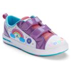 Bobbi-toads Katie Kat Girls' Light-up Sneakers, Girl's, Size: 10 T, Purple