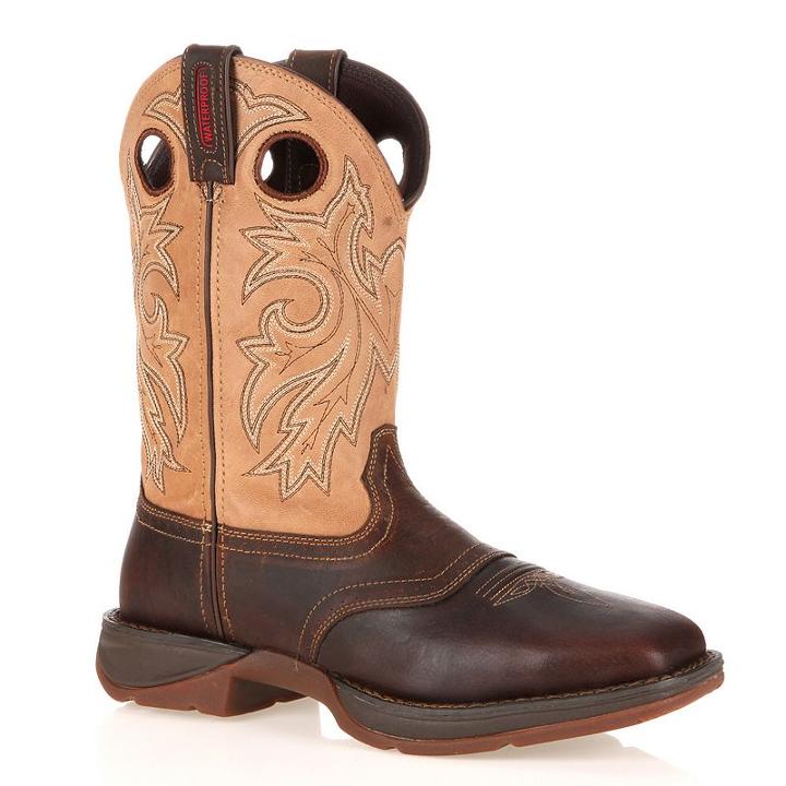 Durango Rebel Saddle Up Men's 11-in. Western Boots, Size: Medium (13), Brown