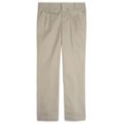Girls 7-20 & Plus Size French Toast School Uniform No Wrinkle Pleated Pants, Girl's, Size: 20, Beig/green (beig/khaki)