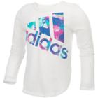 Girls 7-16 Adidas All-star Graphic Tee, Size: Large, White