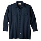 Big & Tall Dickies Original-fit Work Shirt, Men's, Size: 4xlt, Blue
