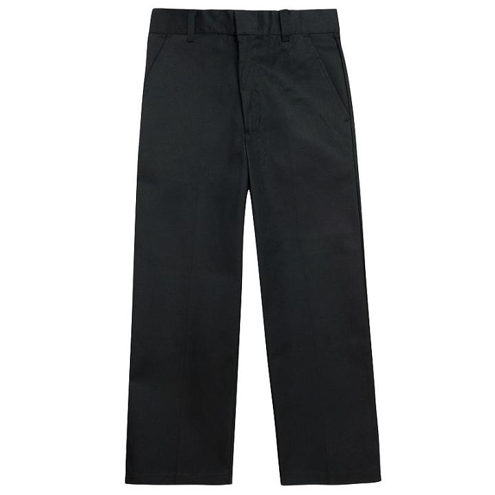 Boys 4-7 French Toast School Uniform Double Knee Pants, Boy's, Size: 7, Black