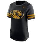 Women's Nike Missouri Tigers Modern Fan Top, Size: Medium, Black