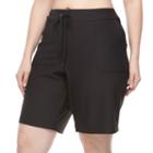 Plus Size Tek Gear&reg; Weekend Bermuda Shorts, Women's, Size: 3xl, Black