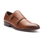 Apt. 9&reg; Men's Cap-toe Monk Strap Shoes, Size: 10 Wide, Brown Oth