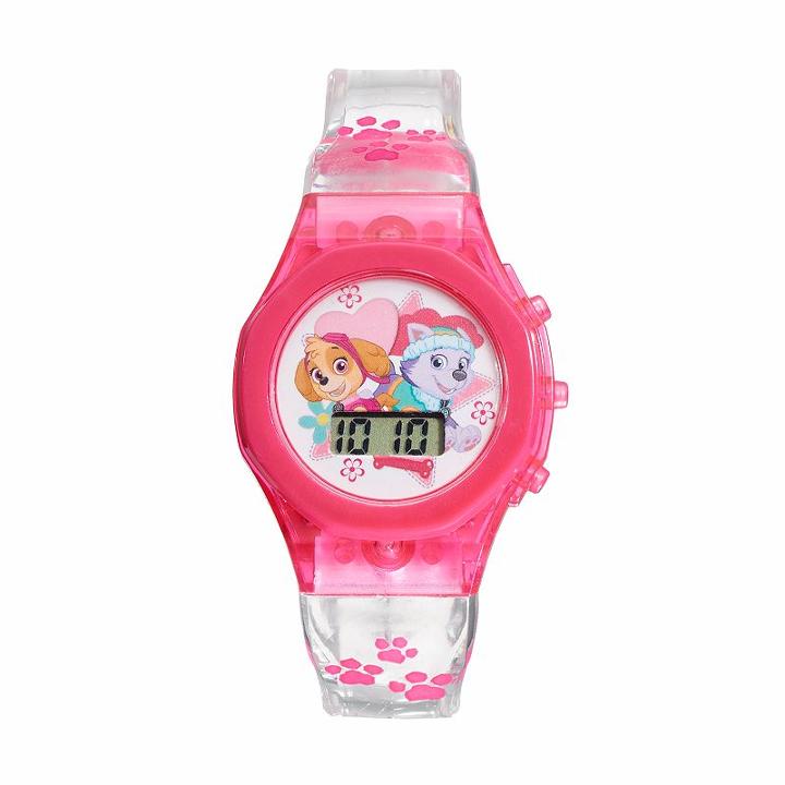Paw Patrol Skye & Everest Kids' Digital Light-up Watch, Girl's, Multicolor