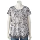 Plus Size Lc Lauren Conrad Lace-trim Top, Women's, Size: 0x, Oxford