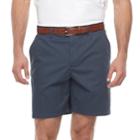 Big & Tall Croft & Barrow&reg; Regular-fit Easy-care Stretch Flat-front Shorts, Men's, Size: 54, Dark Grey