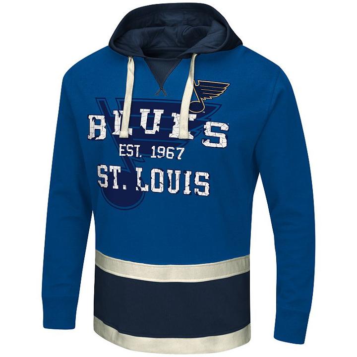 Men's St. Louis Blues Flow Hoodie, Size: Xl, Ovrfl Oth