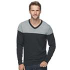 Men's Sonoma Goods For Life&trade; Coolmax Classic-fit V-neck Sweater, Size: Medium, Dark Brown