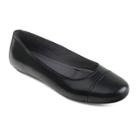 Eastland Gia Women's Leather Ballet Flats, Size: 7.5 Wide, Black