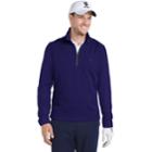 Men's Izod Hydra Shield Stretch Quarter-zip Golf Pullover, Size: Medium, Brt Blue