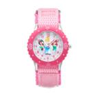 Disney Princess Kids' Cinderella, Jasmine & Ariel Time Teacher Watch, Girl's, Pink