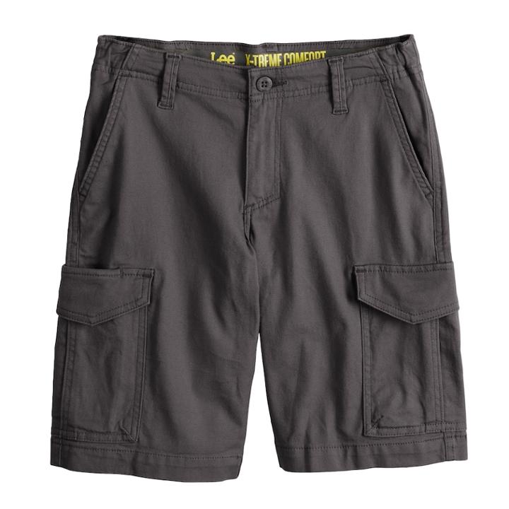 Boys 8-20 Lee Rover Cargo Shorts, Size: Medium (14), Med Grey