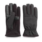 Men's Isotoner Matrix Smartouch Thermaflex Touchscreen Active Gloves, Size: Large, Black