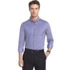 Big & Tall Van Heusen Traveler Regular-fit Stretch Performance Dress Shirt, Men's, Size: Xxl Tall, Blue (navy)
