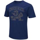 Men's Campus Heritage Notre Dame Fighting Irish Logo Tee, Size: Xl, Dark Blue