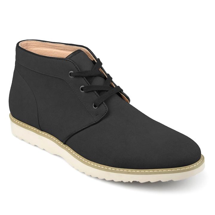 Vance Co. Banner Men's Chukka Boots, Size: Medium (9), Black
