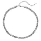 Napier Simulated Crystal Collar Necklace, Women's, Silver