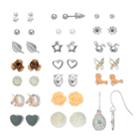 Mudd&reg; Unicorn, Bird, Flower & Star Earring Set, Women's, Multicolor