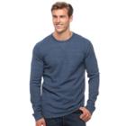 Big & Tall Sonoma Goods For Life&trade; Supersoft Thermal Crewneck Tee, Men's, Size: Xl Tall, Dark Blue