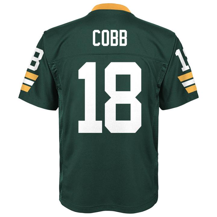 Boys 8-20 Green Bay Packers Randall Cobb Mid-tier Jersey, Size: Xl 18-20, Green Cobb