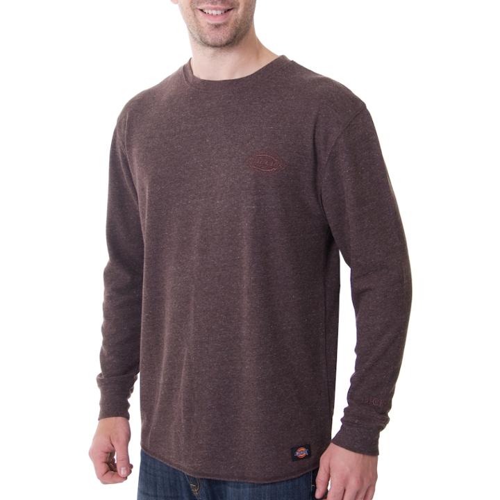 Men's Dickies Thermal Tee, Size: Xl, Brown