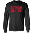 Men's Rutgers Scarlet Knights Side By Side Tee, Size: Medium, Black