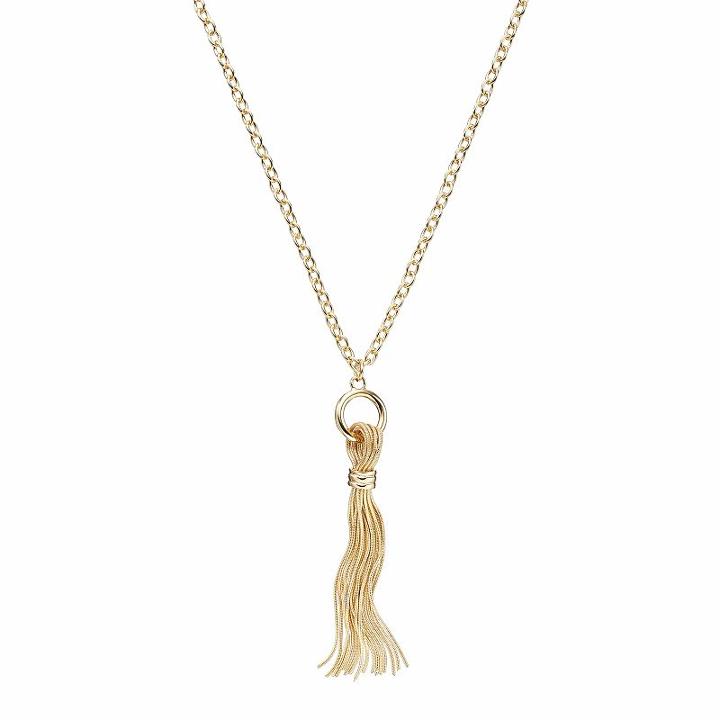 Jennifer Lopez Long Tassel Y Pendant Necklace, Women's, Gold
