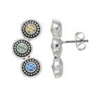 Napier Simulated Crystal Climber Earrings, Women's, Multicolor