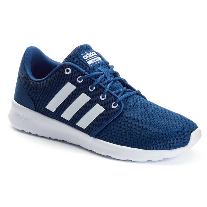 Adidas Neo Cloudfoam Qt Racer Women's Shoes, Size: 8.5, Dark Blue
