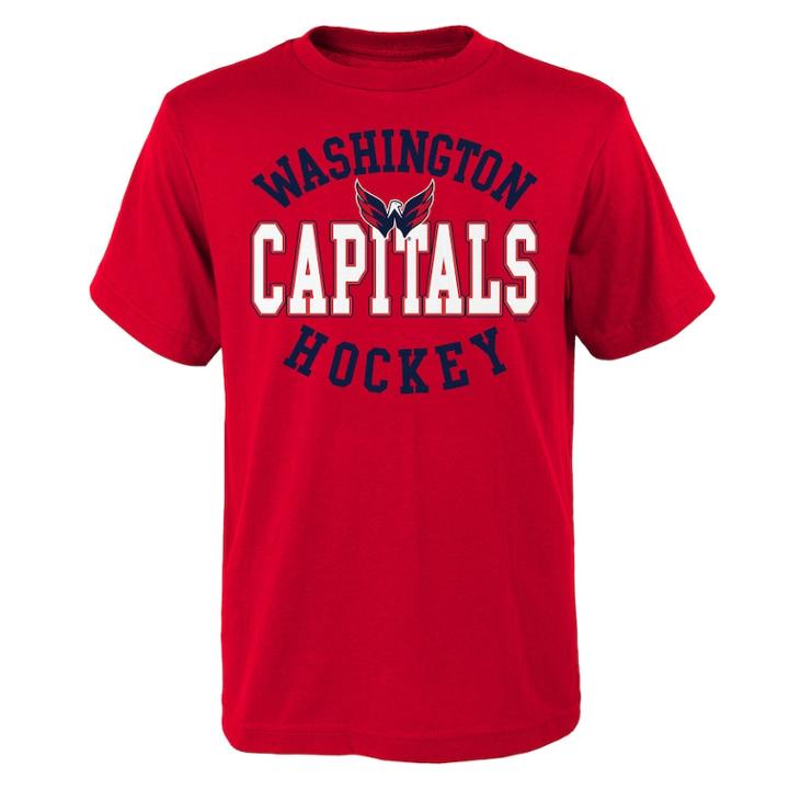 Boys 8-20 Washington Capitals Spectacle Tee, Size: M 10-12, Red