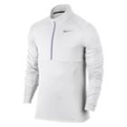 Men's Nike Running Core Dri-fit Half-zip Performance Pullover, Size: Xxl, White